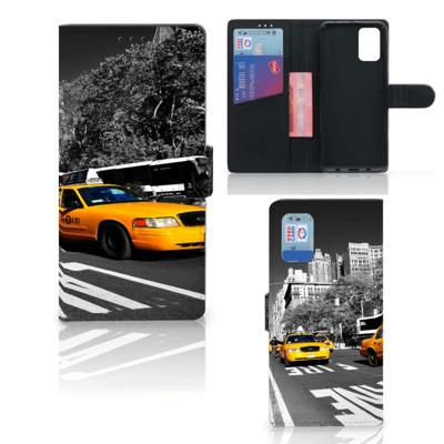 Samsung Galaxy A02s | M02s | Flip Cover | New York Taxi