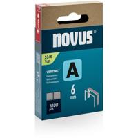 Novus nietjes A 53/6, doos met 1800 stuks