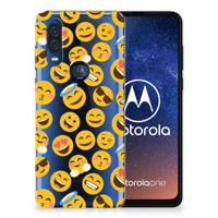 Motorola One Vision | TPU bumper | Emoji