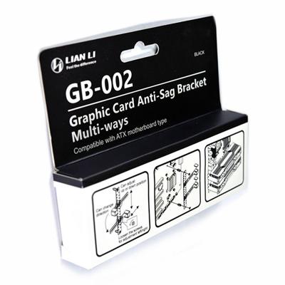 Lian Li GB-002 Graphic Card Anti-Sag Bracket bevestiging