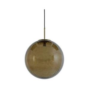 Light & Living Light&living Hanglamp Ø48 cm MAGDALA glas bruin+goud