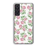 Kleine roosjes: Samsung Galaxy S21 FE Transparant Hoesje