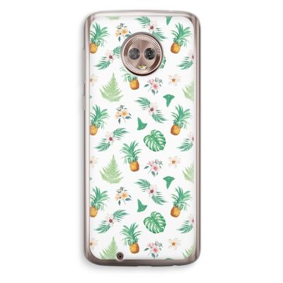 Ananas bladeren: Motorola Moto G6 Transparant Hoesje