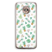 Ananas bladeren: Motorola Moto G6 Transparant Hoesje