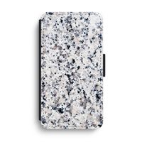 Gespikkelde marmer: iPhone XS Max Flip Hoesje