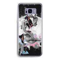 Camouflage de sommeil: Samsung Galaxy S8 Transparant Hoesje