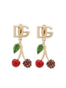 Dolce & Gabbana boucles d'oreilles pendantes à logo