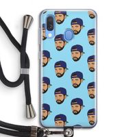 Drake Away: Samsung Galaxy A40 Transparant Hoesje met koord