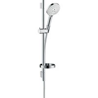 Hansgrohe Raindance select s120 glijstangset 65cm met unica s en puro wit chroom 26630400 - thumbnail