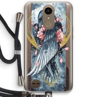 Golden Raven: LG K10 (2017) Transparant Hoesje met koord