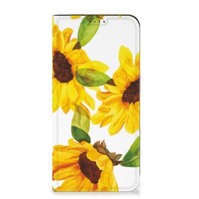 Smart Cover voor Samsung Galaxy A55 Zonnebloemen Smart Cover voor Samsung Galaxy A55 Zonnebloemen