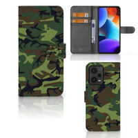 Xiaomi Redmi Note 12 Pro Plus Telefoon Hoesje Army Dark