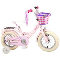 Volare Meisjesfiets Ashley 12 Inch 21,5 cm Meisjes Terugtraprem Roze