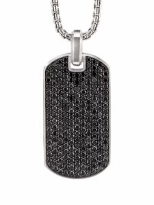 David Yurman pendentif Streamline orné de diamants - Noir