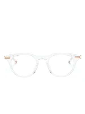 Akoni lunettes de vue Gemini à monture ronde - Or