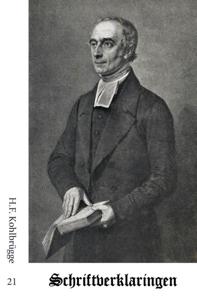 Schriftverklaringen 21 (Paperback)