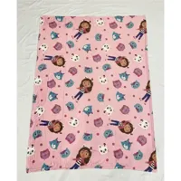 Gabby's Dollhouse fleece plaid 110 x 150 cm - polyester