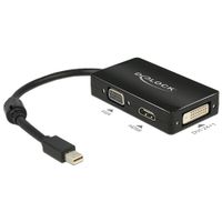 DeLOCK Mini DisplayPort naar VGA/HDMI/DVI adapter adapter - thumbnail