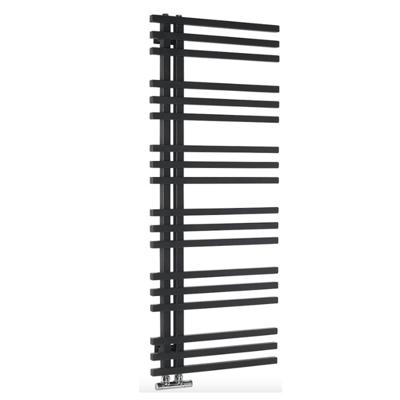 Designradiator Sapho Sophina 60x121,5 cm 623W Mat Zwart Sapho