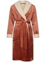 Oranje fleece badjas Pastunette
