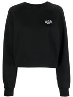 A.P.C. sweat Oona à logo brodé - Noir - thumbnail