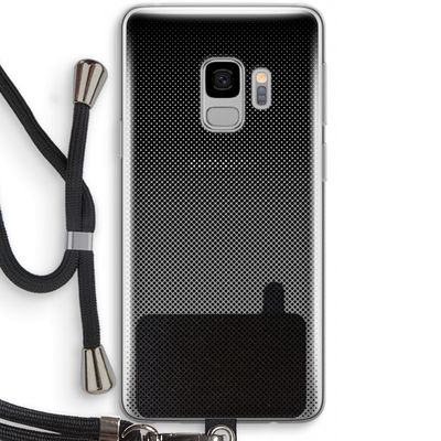 Musketon Halftone: Samsung Galaxy S9 Transparant Hoesje met koord