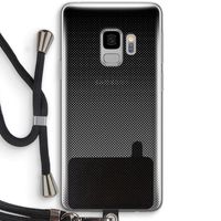 Musketon Halftone: Samsung Galaxy S9 Transparant Hoesje met koord