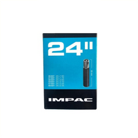 Impac binnenband (by schwalbe) av24 24x1.5/2.35 etrto 40/60-507 , ventiel: auto/schrader 35mm Impac binnenband (by schwalbe) av24 24x1.5/2.35 etrto 40/60-507 , ventiel: auto/schrader 35mm