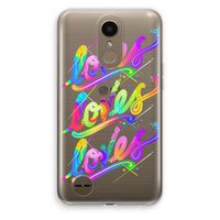 Loves: LG K10 (2017) Transparant Hoesje Loves: LG K10 (2017) Transparant Hoesje