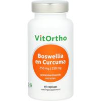 Vitortho Boswellia 250 mg en curcuma 250 mg Vitortho Boswellia 250 mg en curcuma 250 mg