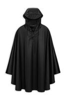 Rains Cape Poncho Black Grain S Rains Cape Poncho Black Grain S