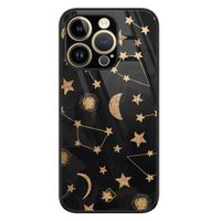 iPhone 14 Pro glazen hardcase - Counting the stars