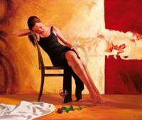 Kunstdruk Stephan Christoph - Wishful thoughts 107x98cm