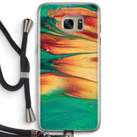 Green Inferno: Samsung Galaxy S7 Edge Transparant Hoesje met koord