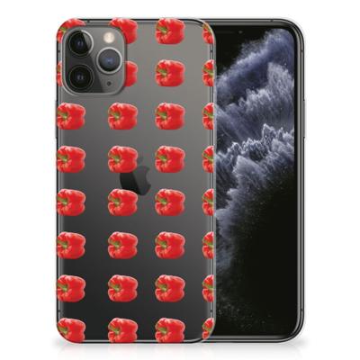 Apple iPhone 11 Pro | Siliconen Case | Paprika Red
