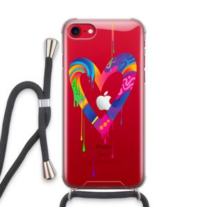 Melts My Heart: iPhone SE 2020 Transparant Hoesje met koord