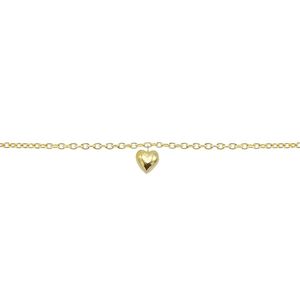 Karma Armband 3D Heart Goud