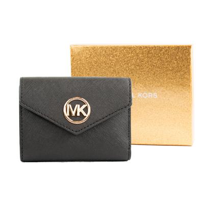Dames portemonnee Michael Kors 32S1GNME6L-BLACK 12 x 9 x 4 cm