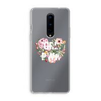 GRL PWR Flower: OnePlus 8 Transparant Hoesje