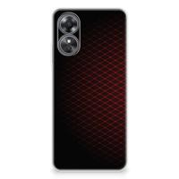 OPPO A17 | TPU bumper | Geruit Rood