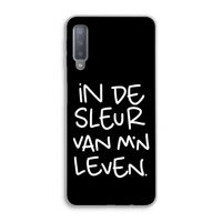De Sleur: Samsung Galaxy A7 (2018) Transparant Hoesje