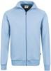 Hakro 606 Sweat jacket College - Ice Blue - 2XL