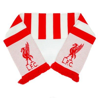 Liverpool Bar Sjaal - Rood/ Wit