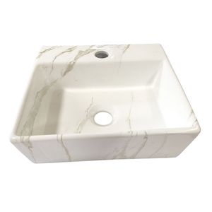 Fontein Wiesbaden Leto 33.5x29x11.5 cm Keramiek Carrara