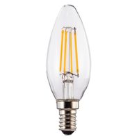 Xavax Led-gloeidraad E14 470lm Vervangt 40W Kaarslamp Warm Wit Helder Xavax Led-gloeidraad E14 470lm Vervangt 40W Kaarslamp Warm Wit Helder