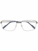 Cazal lunettes de vue à monture rectangulaire - Argent