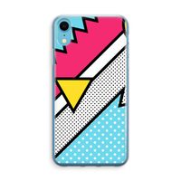 Pop Art #3: iPhone XR Transparant Hoesje