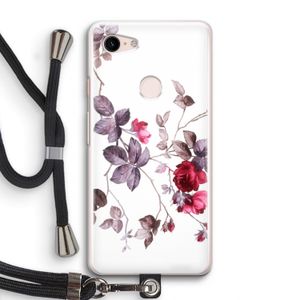 Mooie bloemen: Pixel 3 Transparant Hoesje met koord