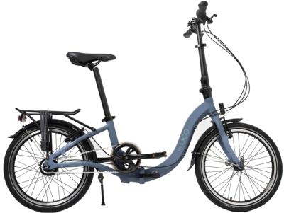 Vouwfiets U-Go Now i7 met lage instap - 20 inch - Nexus 7 speed - V brake - Prussian blue