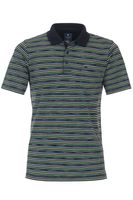 Redmond Regular Fit Overhemd Korte mouw blauw/groen - thumbnail